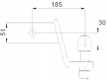 HAK HOLOWNICZY KULA ADAPTER USA JEEP WRANGLER NOWY