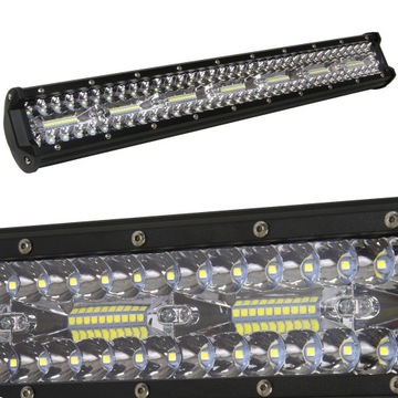 LAMPA ROBOCZA SAMOCHODOWA PANEL LED HALOGEN 420W SZPERACZ 12V 24V LED 50mm