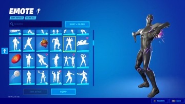 АККАУНТ FORTNITE ЧЕРНЫЙ РЫЦАРЬ MARVEL ОМЕГА КРАТОС