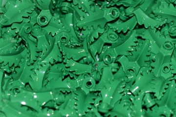 Lego liść roślina green zielony 2682 10szt