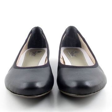 RIEKER 51994-01 czarne czółenka MIĘKKIE 74538/39