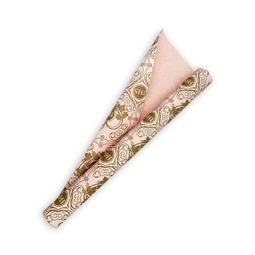 Folia Florystyczna IHS SATYNOWA JASNY RÓŻ 50cm/9y Dekoracja Bukiet KOMUNIA