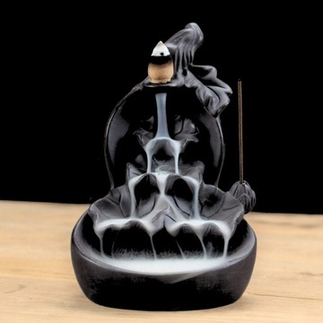 КЕРАМИЧЕСКИЙ АРОМАТИЧЕСКИЙ КАМИН ВОДОПАД БЛАГОВОНИЯ ОБРАТНЫЙ ПОТОК + МАСЛА x100 БЕСПЛАТНО