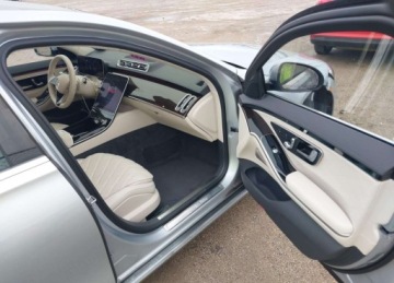 Mercedes Klasa S W223/V223 2022 Mercedes-Benz Klasa S 2022r., S 500 4matic, 3L, od ubezpieczalni 3.0 435KM, zdjęcie 5