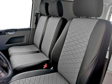 VW Transporter T5 Чехлы на сиденья по индивидуальному заказу.