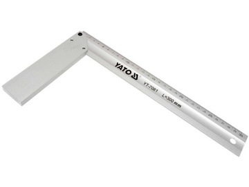 Yato Kątownik Stolarski 300mm Przymiar Aluminiowy