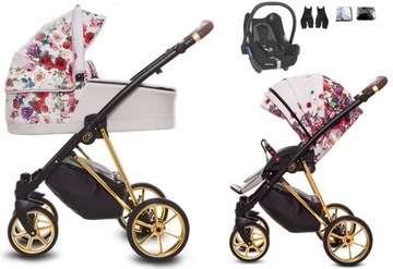 BABYACTIVE MUSSE wózek Light Rose 3w1 MC CABRIOFIX