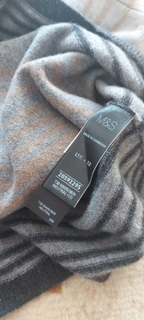 MARKS&SPENCER NOWY DŁUŻSZY SWETEREK 100%KASZMIR 38/M