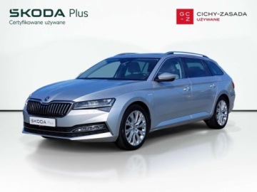 Skoda Superb III Kombi Facelifting 2.0 TSI 190KM 2022 Skoda Superb 2.0TSI 190KM LK DSG SalonPL SerwisASO Kessy Acc Matrix Virtua