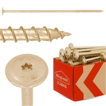 25x WKRĘTY CIESIELSKIE 10x320 DREWNA TORX TALERZOWE ŚRUBY PODKŁADKOWE OCYNK