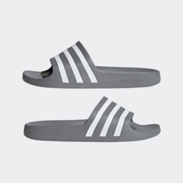 ADIDAS ADILETTE AQUA F35538 ​​ПЛЯЖНЫЕ ТАПОЧКИ ДЛЯ БАССЕЙНА СЕРЫЕ