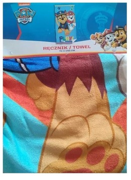 Paw Patrol Ręcznik plażowy Psi Patrol 70x140