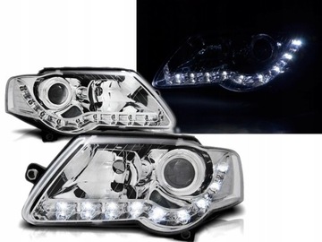 Lampy Reflektory VW PASSAT B6 05-10 DAYLIGHT LED