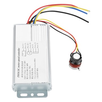 DC 12V-60V 70A ШИМ-контроллер скорости двигателя