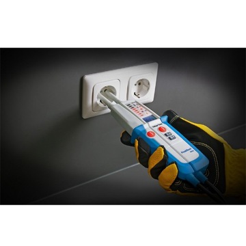 Tester napięcia PeakTech 1096 AC/DC z testem RCD