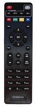 Декодер-тюнер Manta DVBT024PRO DVBT2/HEVC Remote