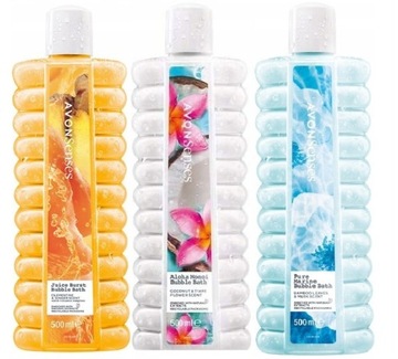 AVON Zestaw Płynów do Kąpieli 3x500ml