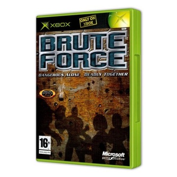 Gra Brute Force Dangerous Alone Deadly Together Microsoft Xbox xbox Classic