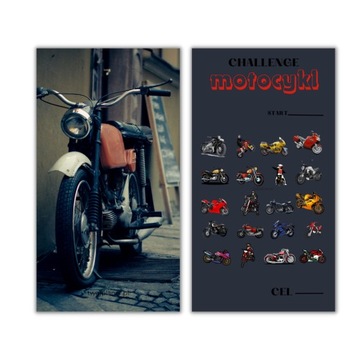 CHALLENGE Wyzwanie oszczędnościowe MOTOCYKL
