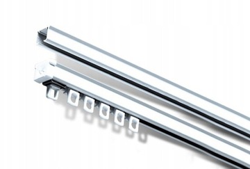 Потолочный рельс с алюминиевым потолком занавес