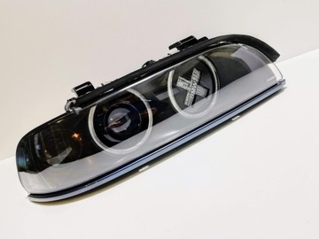 Zaślepki BMW E39 LIFT wzór X krzyże INDIVIDUAL