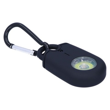 125 дБ Черный сигнал тревоги для самообороны Аварийный свет SOS Alert LED с