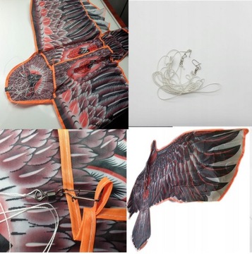 Профессиональный отпугиватель птиц KITE falcon EAGLE + 6M MAST + SWIRL