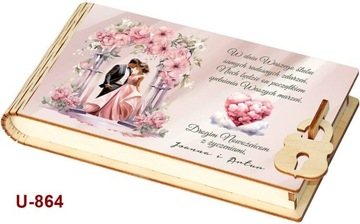 Свадебный сувенир, свадебный подарок Коробка для денег и купюр