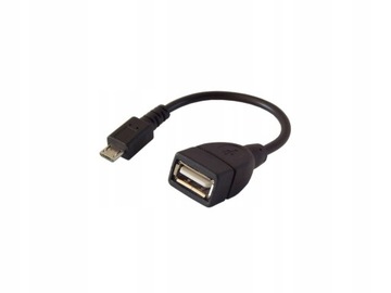 PRZEWÓD KABEL HOST OTG MICRO USB - USB NOWY (236)