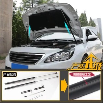 PRO PEUGEOT 408/308/3008/4008/5008 2013-2021 DVĚ STRANY AUTO VÍKO KUFRU ~14839