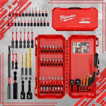 НАБОР УДАРНЫХ СВЕРЛ, НАСАДОК И СВЕРЛ 40 ШТ. УДАРНЫХ СВЕРЛ