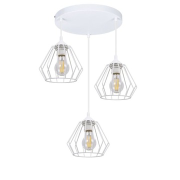 DESIGN LAMPA SUFITOWA PLAFON METAL DIAMENT LOFT