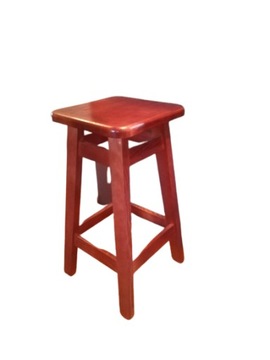 TABORET stołek drewniany 60 hoker barowy KALWADOS