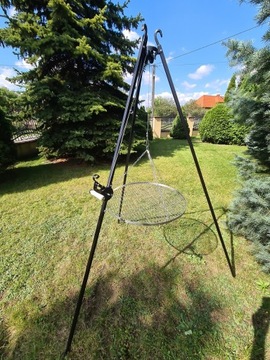 САДОВЫЙ ГРИЛЬ-ШТАТИВ ПРЕМИУМ, РЕШЕТКА ИЗ НЕРЖАВЕЮЩЕЙ НЕРЖАВЕЮЩЕЙ РЕШЕТКИ