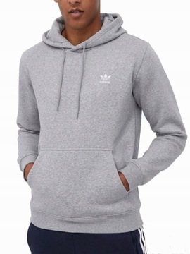 BLUZA męska ADIDAS ORIGINALS IM4525 szara z kapturem kangurka XL