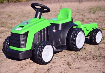 АККУМУЛЯТОРНЫЙ ТРАКТОР С ПРИЦЕПОМ/TR1908T, ЗЕЛЕНЫЙ