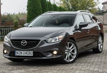 Mazda 6 III Kombi Facelifting 2.2 SKYACTIV-D I-ELOOP 150KM 2014 Mazda 6 2.2d 150KM Manual ! Super Stan ! Zadbana !