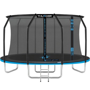 Trampolina ogrodowa 12ft 366CM profesjonalna dla dzieci do skakania Thunder