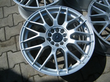 4× DISK HLINÍK MEISTERWERK 45 8.5" X 19" 5X112 ET