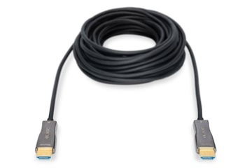 Kabel DIGITUS połączeniowy hybrydowy AOC HDMI 2.0 Premium High Speed Ethe