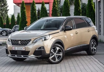 Peugeot 5008 II Crossover 1.6 THP 165KM 2017 Peugeot 5008 1.6T 165Ps Automat Navi Full Ledy Polskora Kamera 360 Radar 7