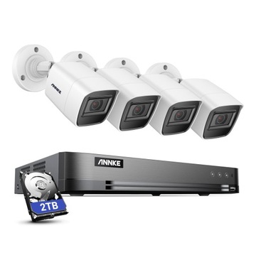 ANNKE 8CH System kamer do monitoringu 4K Ultra HD