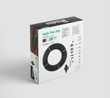 НАБОР ДЛЯ ОРОШЕНИЯ ИРРИГАЦИЯ + ТАЙМЕР Капельная линия Шланг 100 м 182 шт.