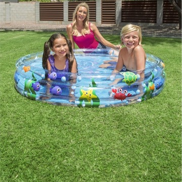 Детский надувной бассейн для сада Bestway 51004