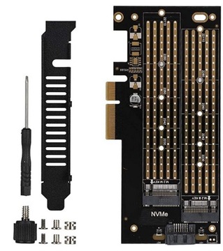 ADAPTER PCI-e x4 PRZEJŚCIÓWKA SSD karta m.2 NVMe