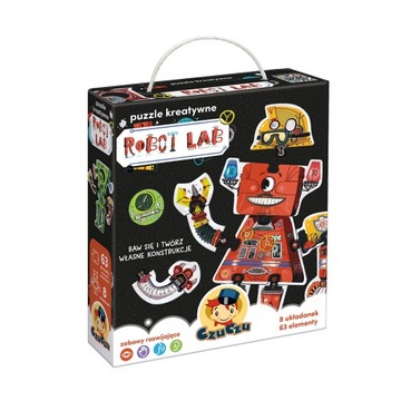 CzuCzu CzuCzu Puzzle kreatywne Robot Lab 3+
