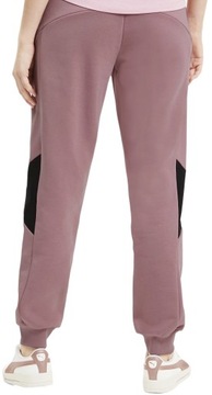 Spodnie dresowe damskie Puma Rebel Pants L różowe