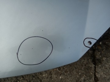КАПОТ VW GOLF V PAINT LA7W