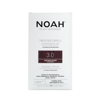 Noah - 3.0 Farba do włosów Ciemny brąz 140 ml