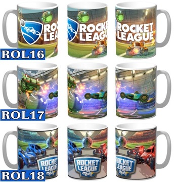 KUBEK ROCKET LEAGUE Prezent Kartonik Imię GRATIS GRA DLA FANA NA URODZINY